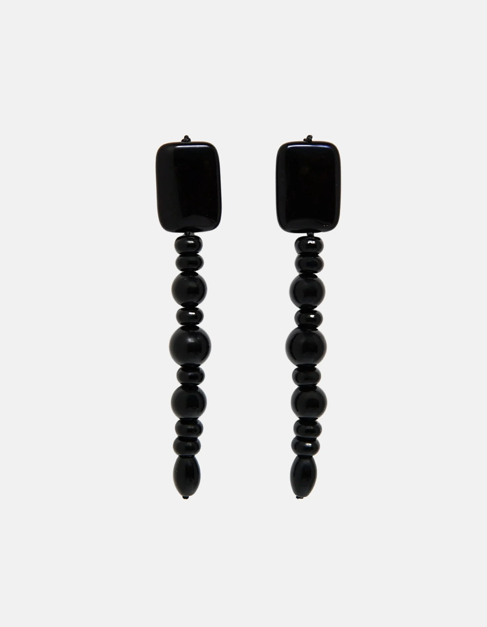 Noir Cascade Earrings