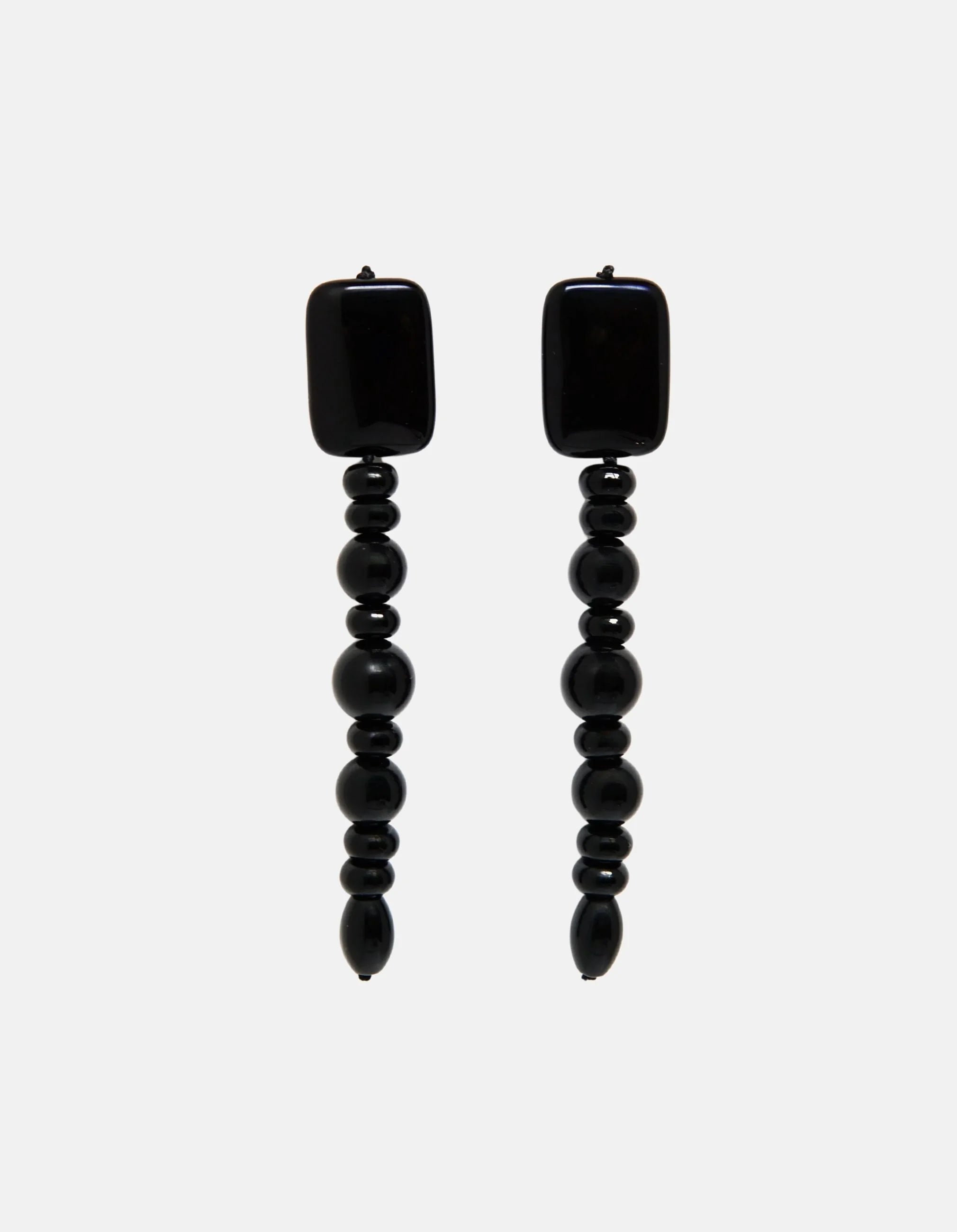 Noir Cascade Earrings