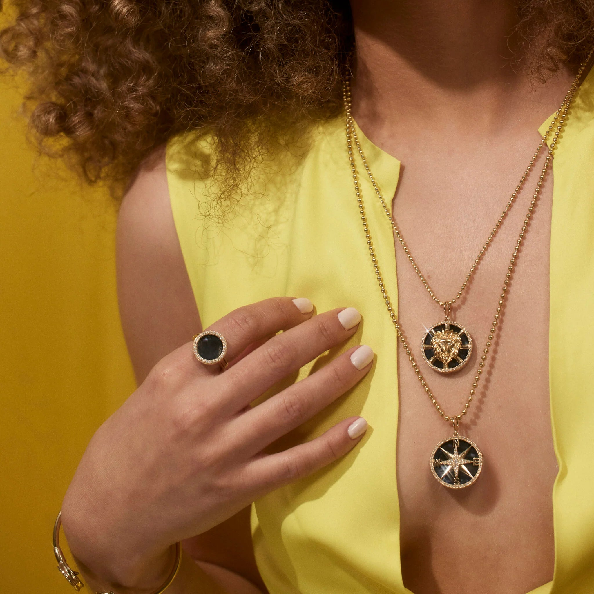 Seasons Compass Interchangeable Gemstone Charm by Lionheart - At Present Jewelry