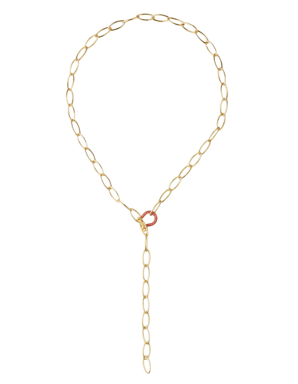 Teddy Chain with Mini Red