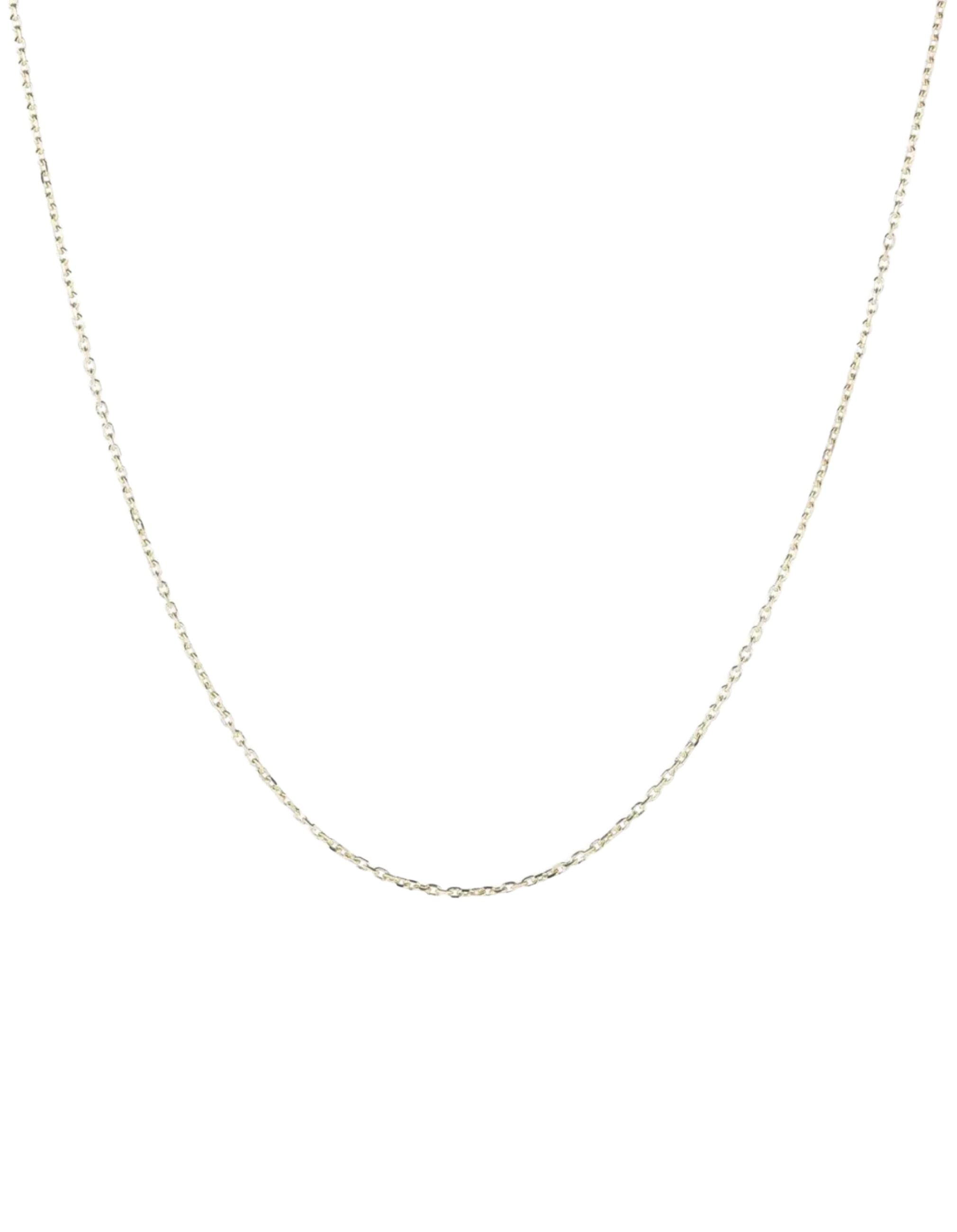 1.5mm Diamond Cut Cable Chain