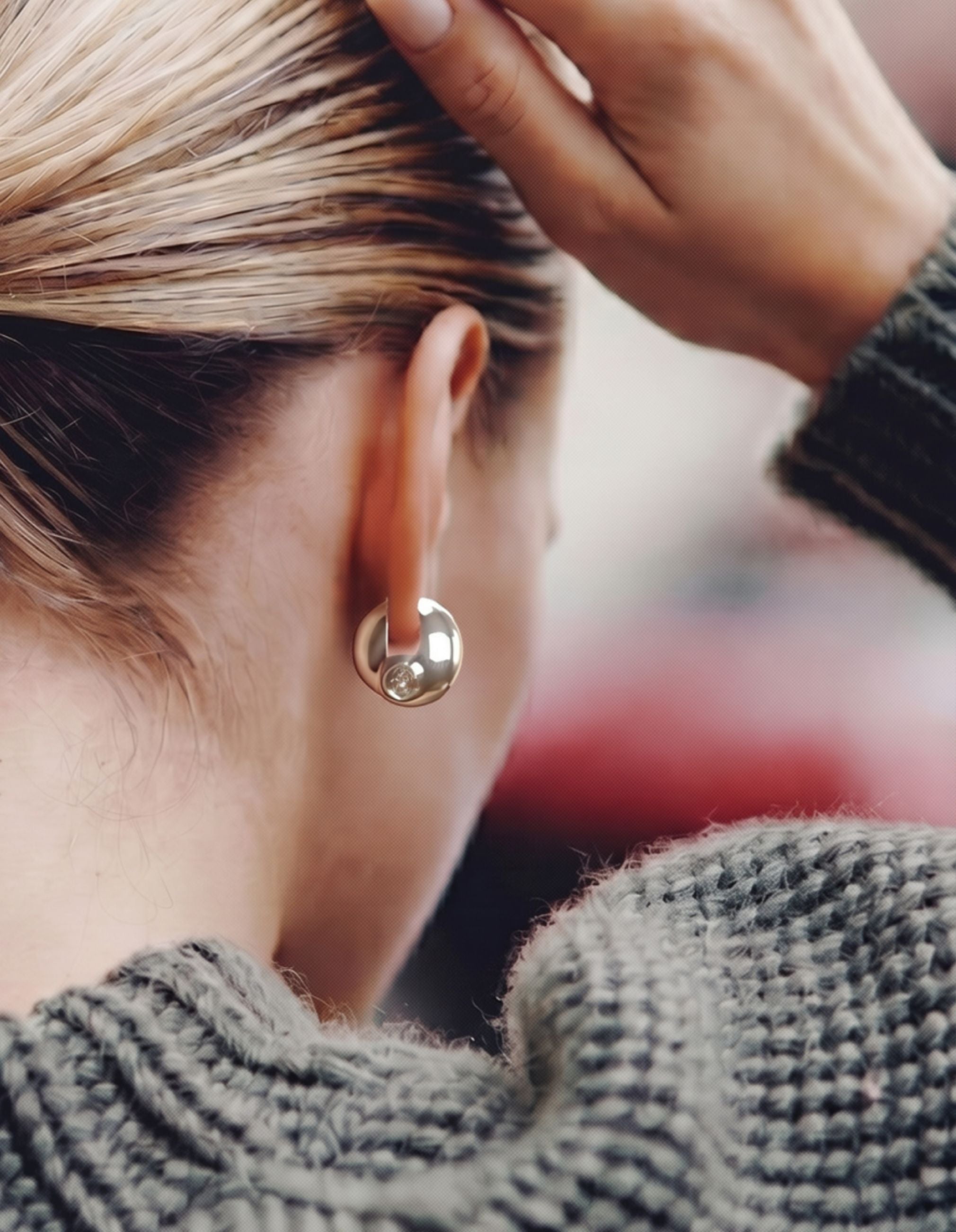 Lucilla Huggie Earrings