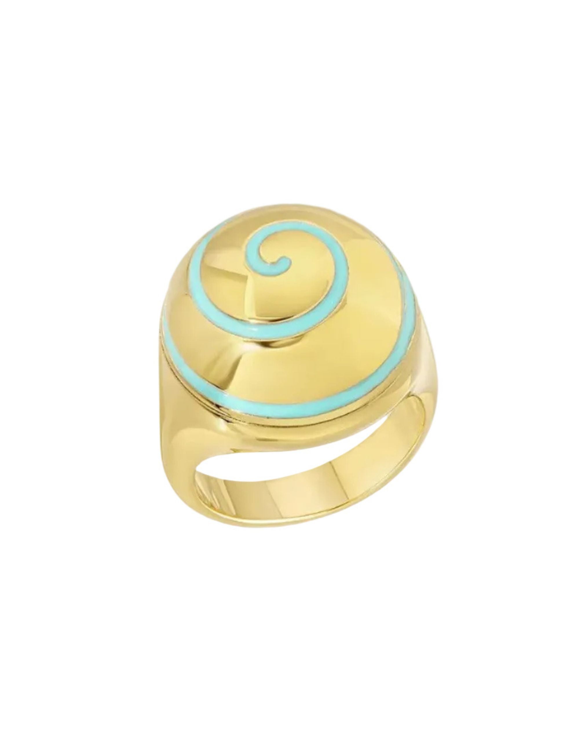 Swirl Pillbox Ring