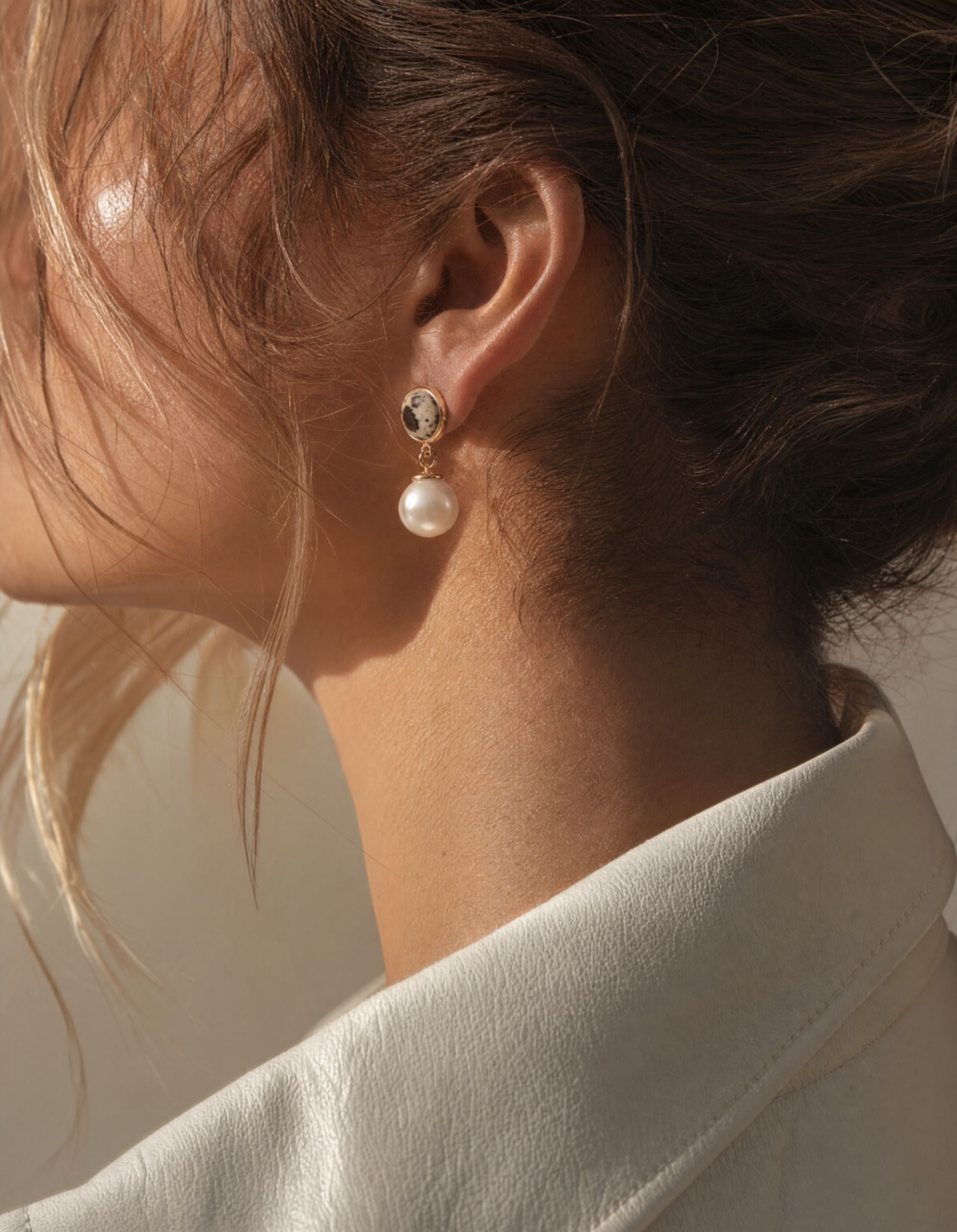 Domino Drop Earring