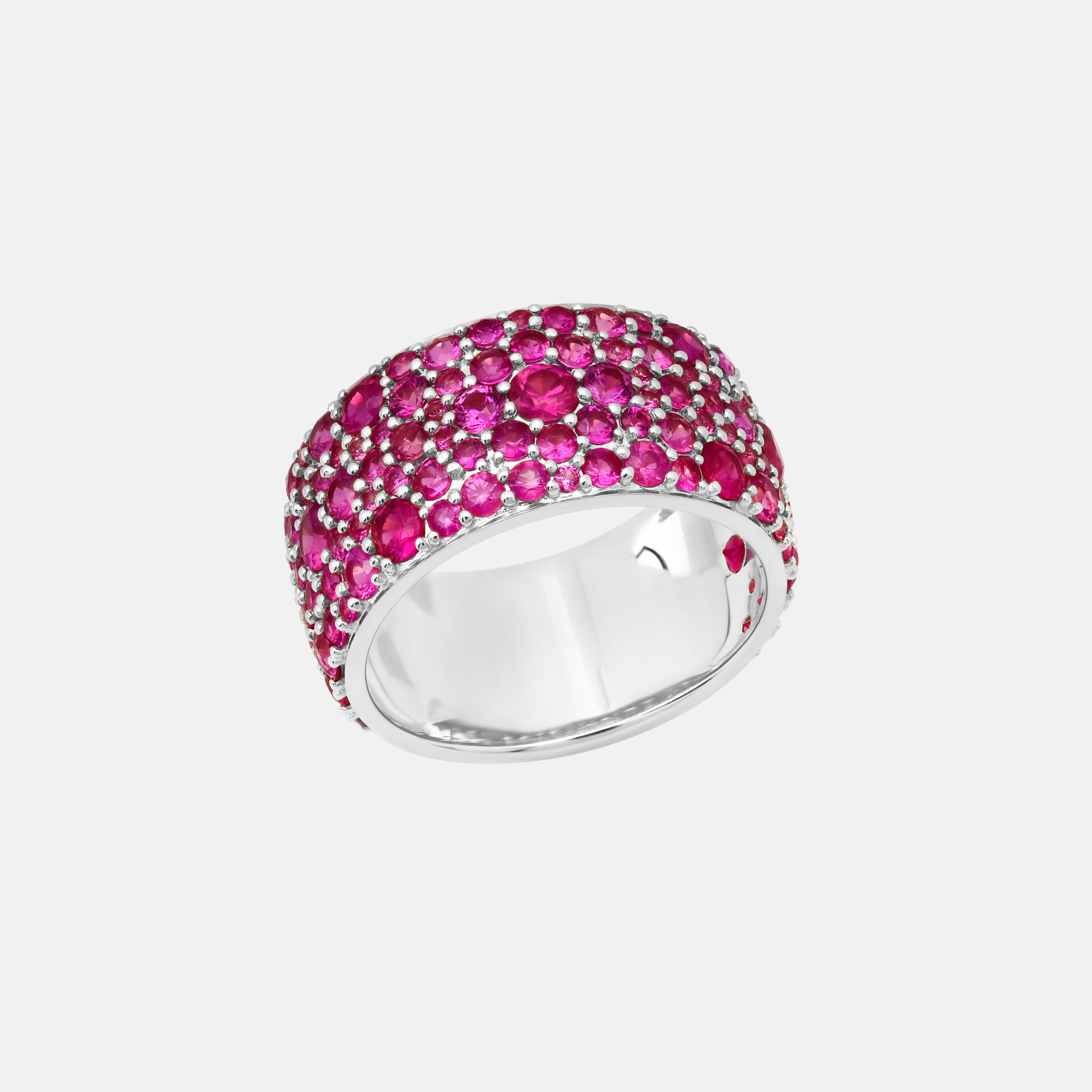 Sapphire Cigar Band by Eriness - At Present Jewelry