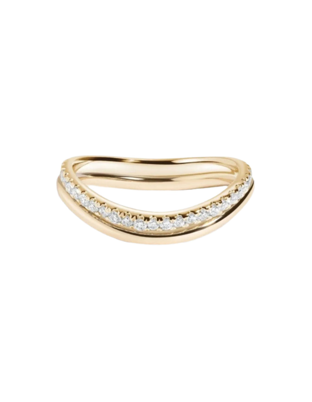 Bossa Nova Band & Diamond Ring Set