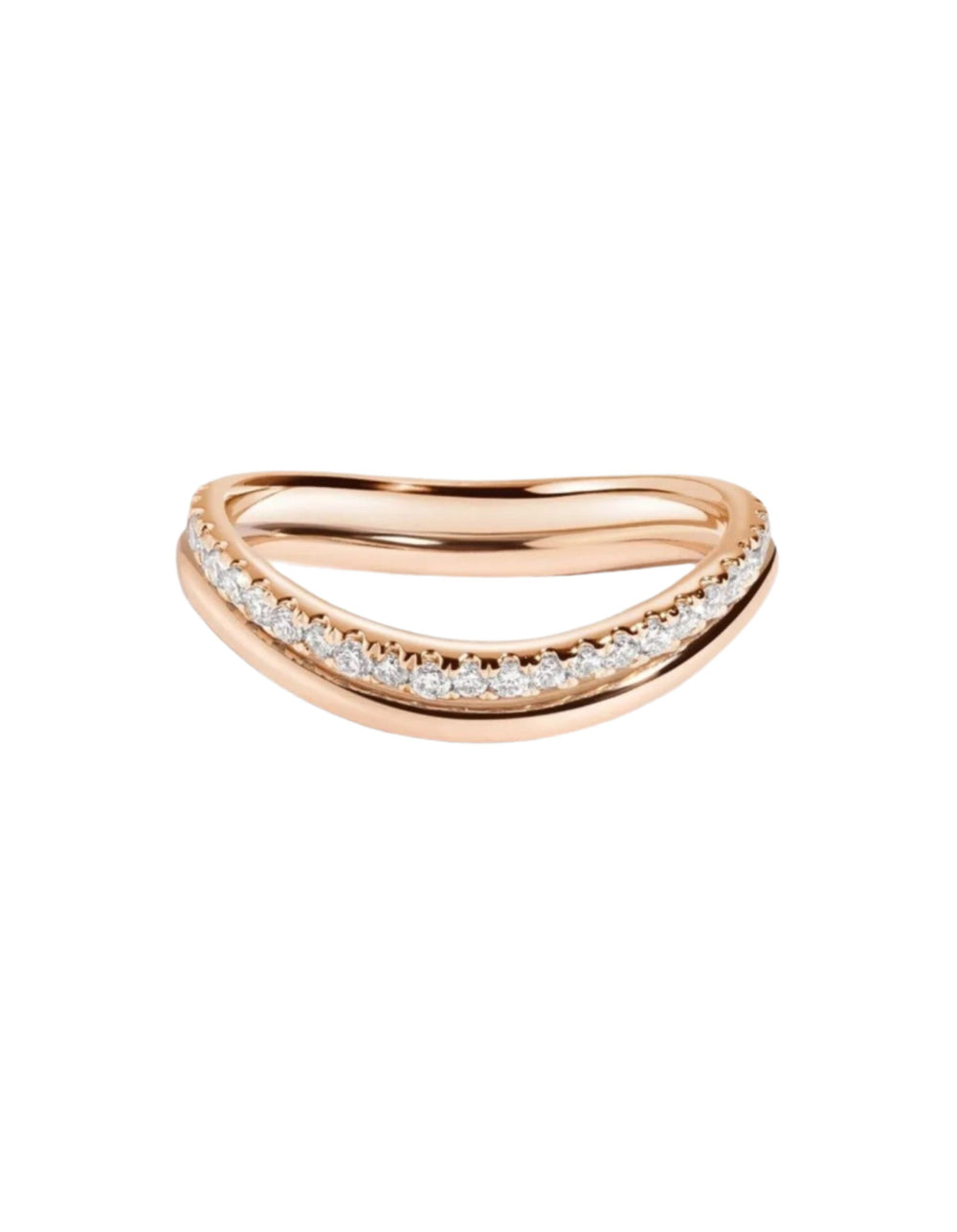 Bossa Nova Band & Diamond Ring Set