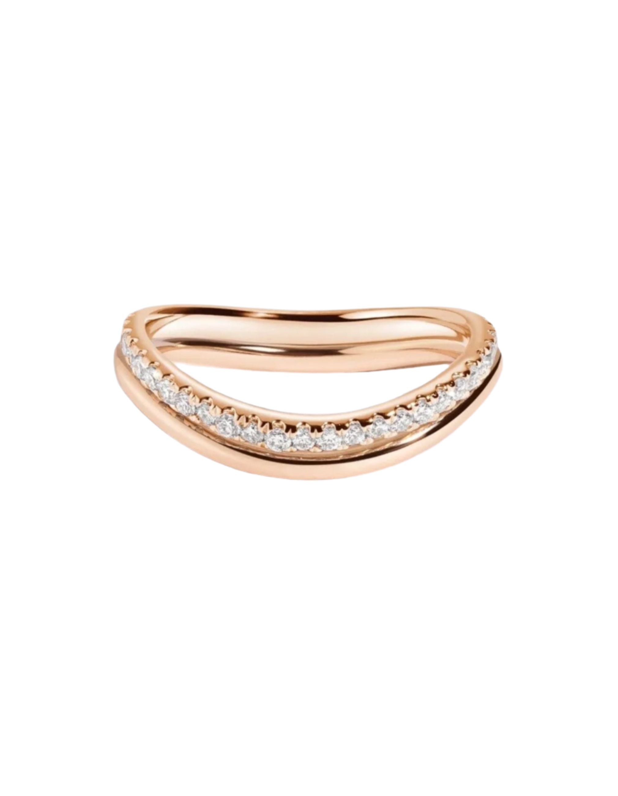 Bossa Nova Band & Diamond Ring Set