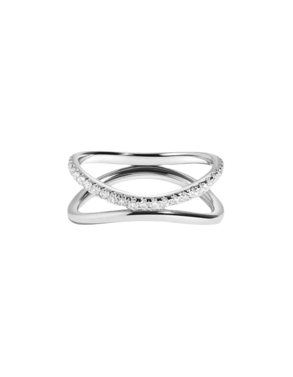 Bossa Nova Band & Diamond Ring Set