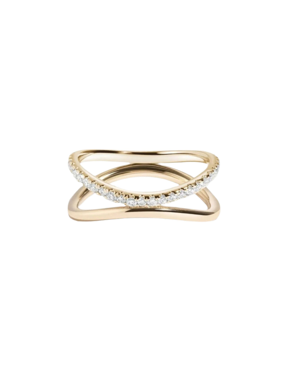 Bossa Nova Band & Diamond Ring Set