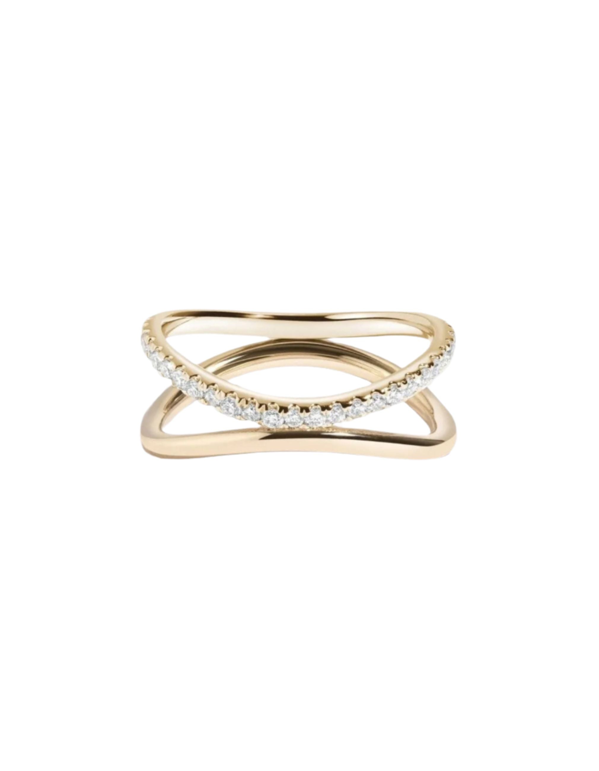 Bossa Nova Band & Diamond Ring Set