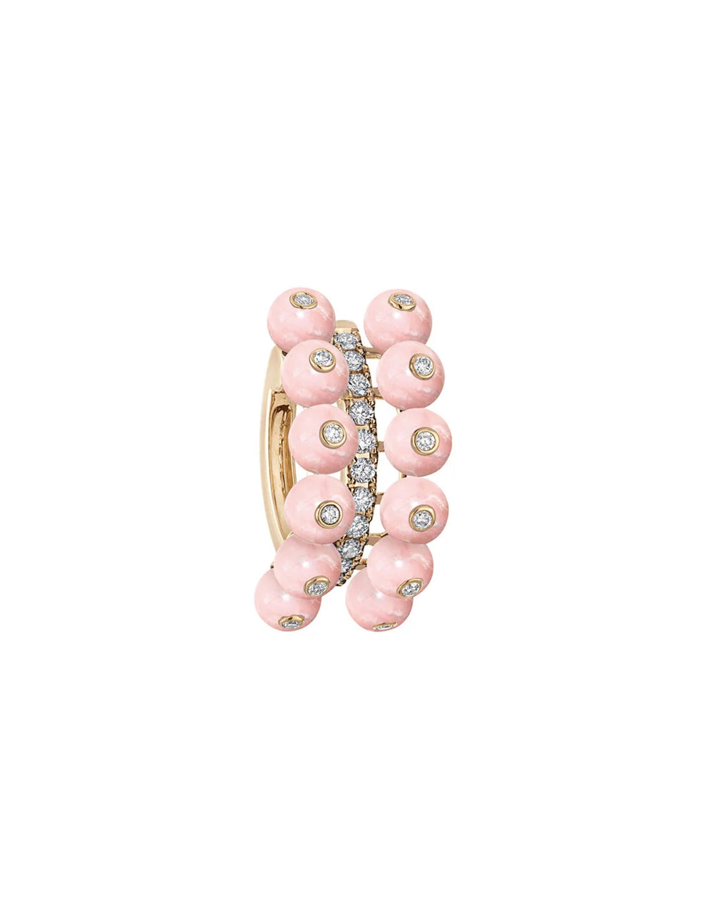 Bubbles Double Row Ear Cuff