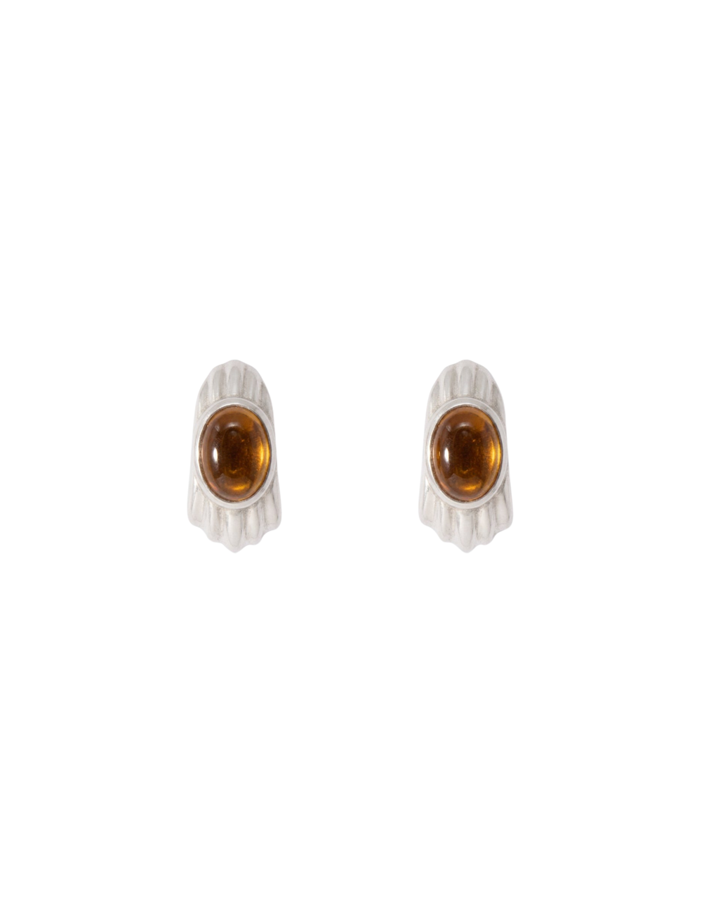 Scallop Hoop Earrings