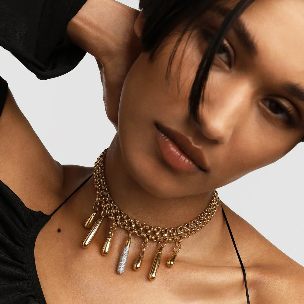 Jelly Choker Necklace by PDPaola - At Present Jewelry