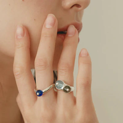 Pea Curve Ring | Small by CLED - At Present Jewelry