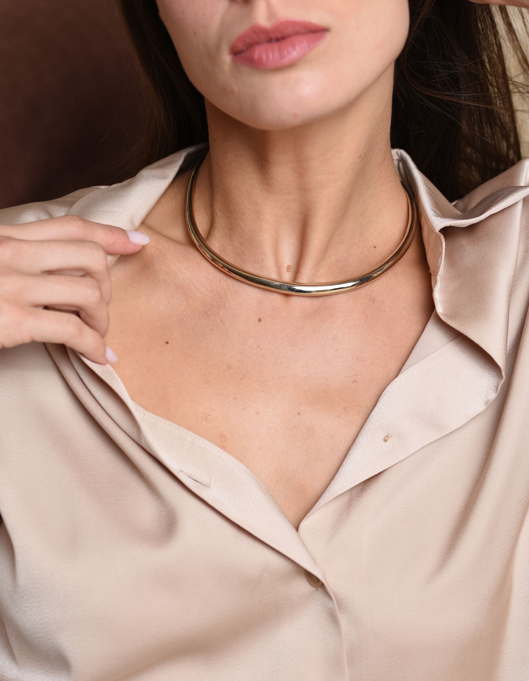 Thalia Collar Necklace by Ariana Boussard-Reifel - At Present Jewelry