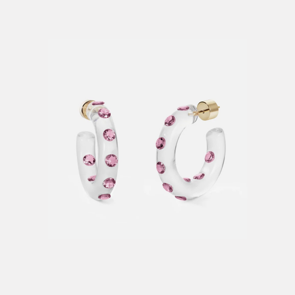 Small Lucid Hoops by Sarah Noor - At Present Jewelry