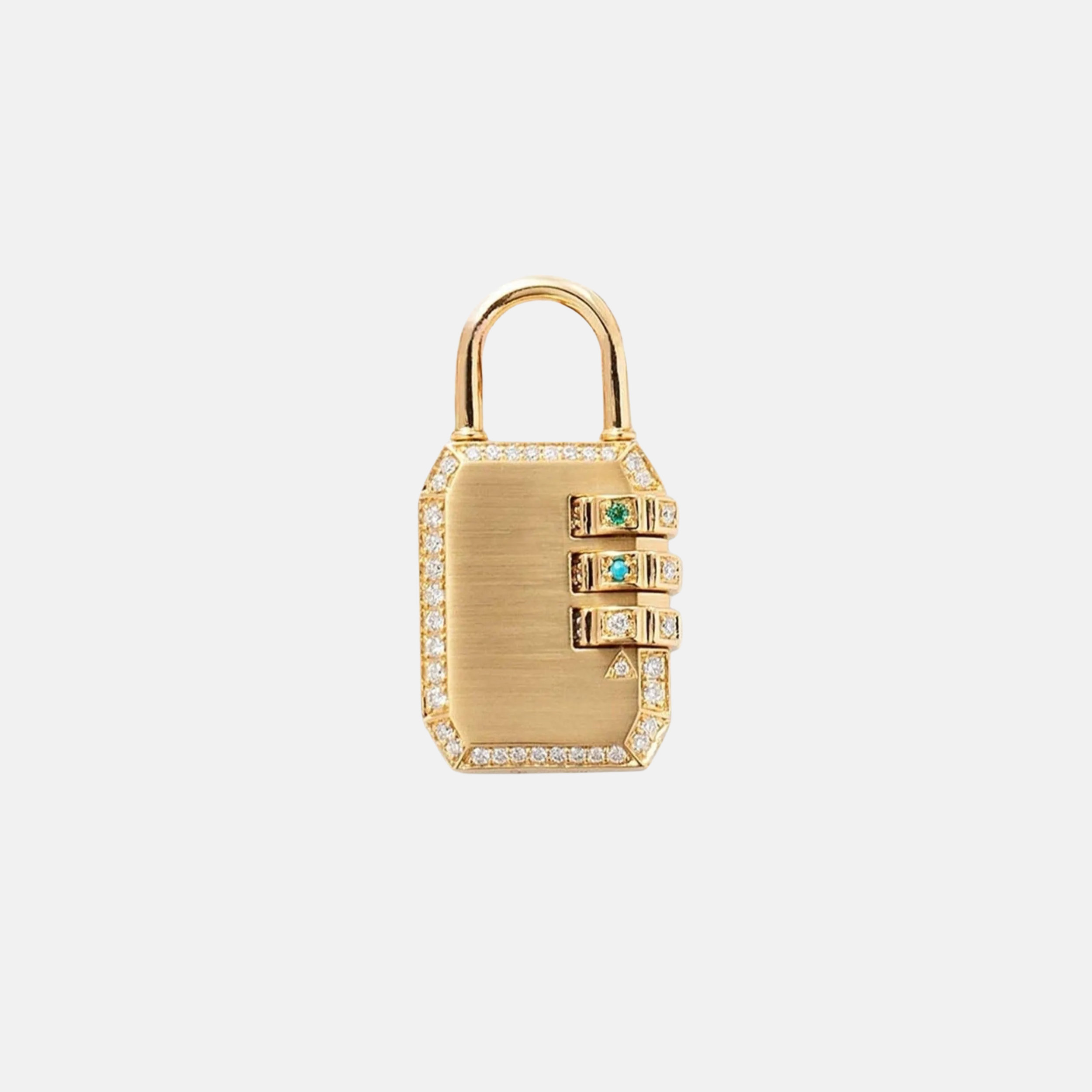 Large Code Padlock by James Banks Design - At Present Jewelry