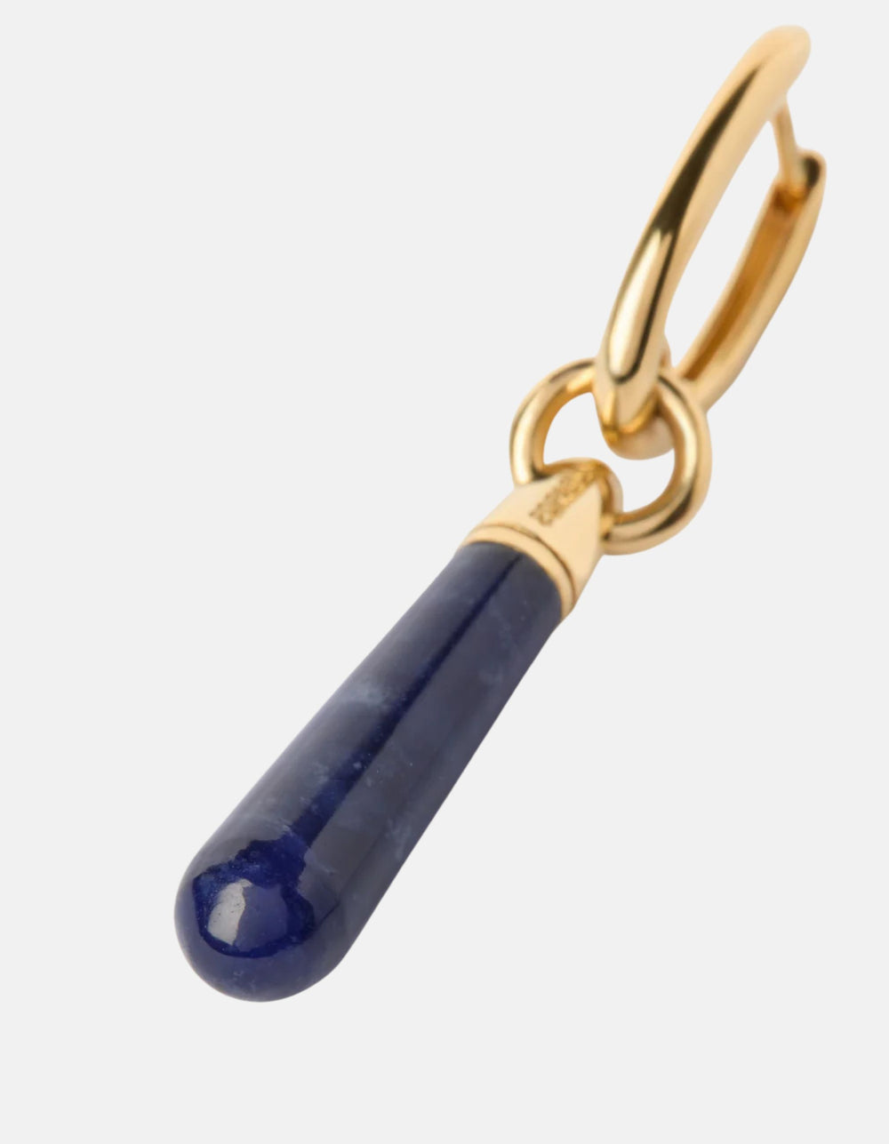 Sodalite Large Jupiter Single Hoop by PDPaola - At Present Jewelry