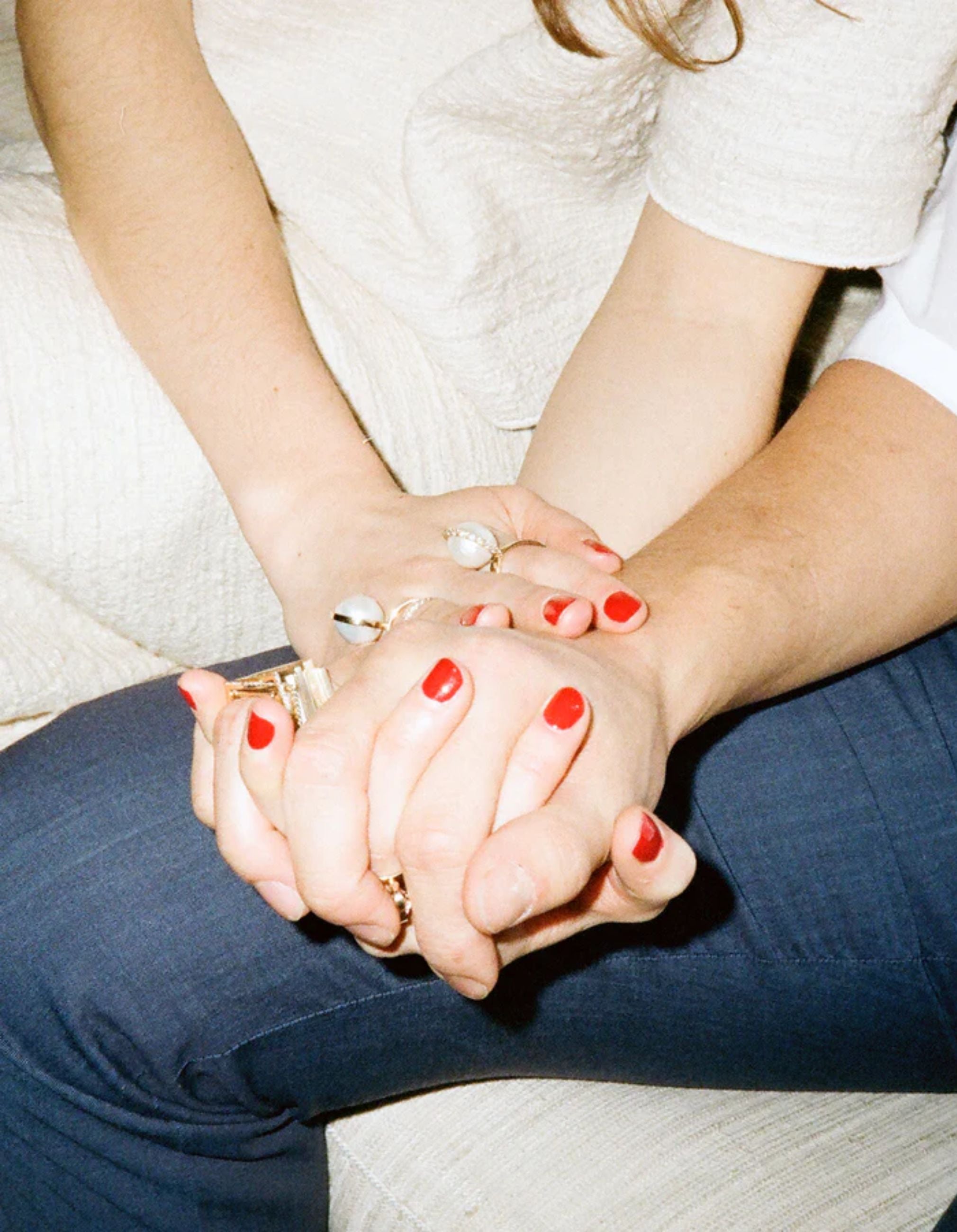 Perched Setting Ring With Pearl