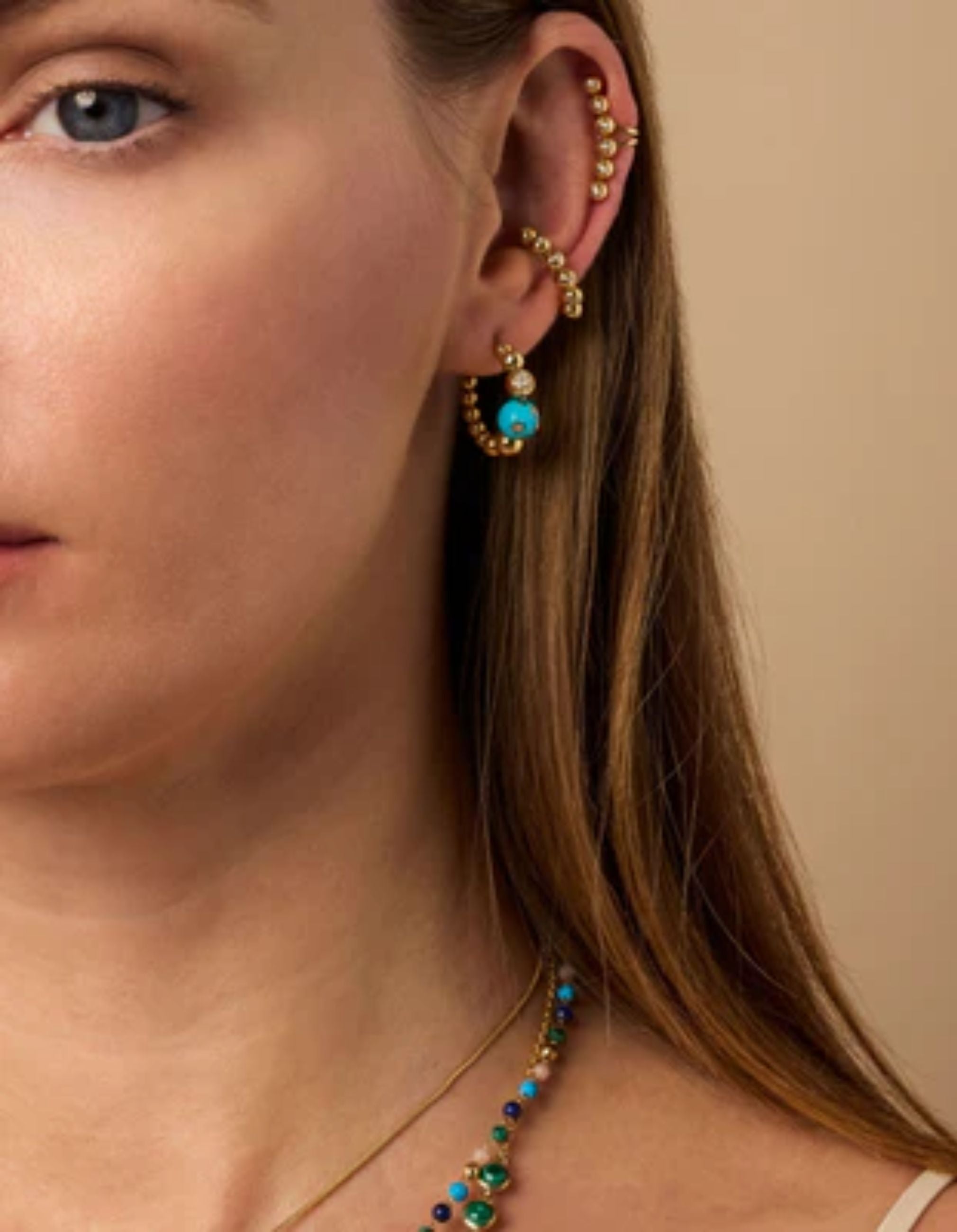 Bubbles Climber Ear Cuff