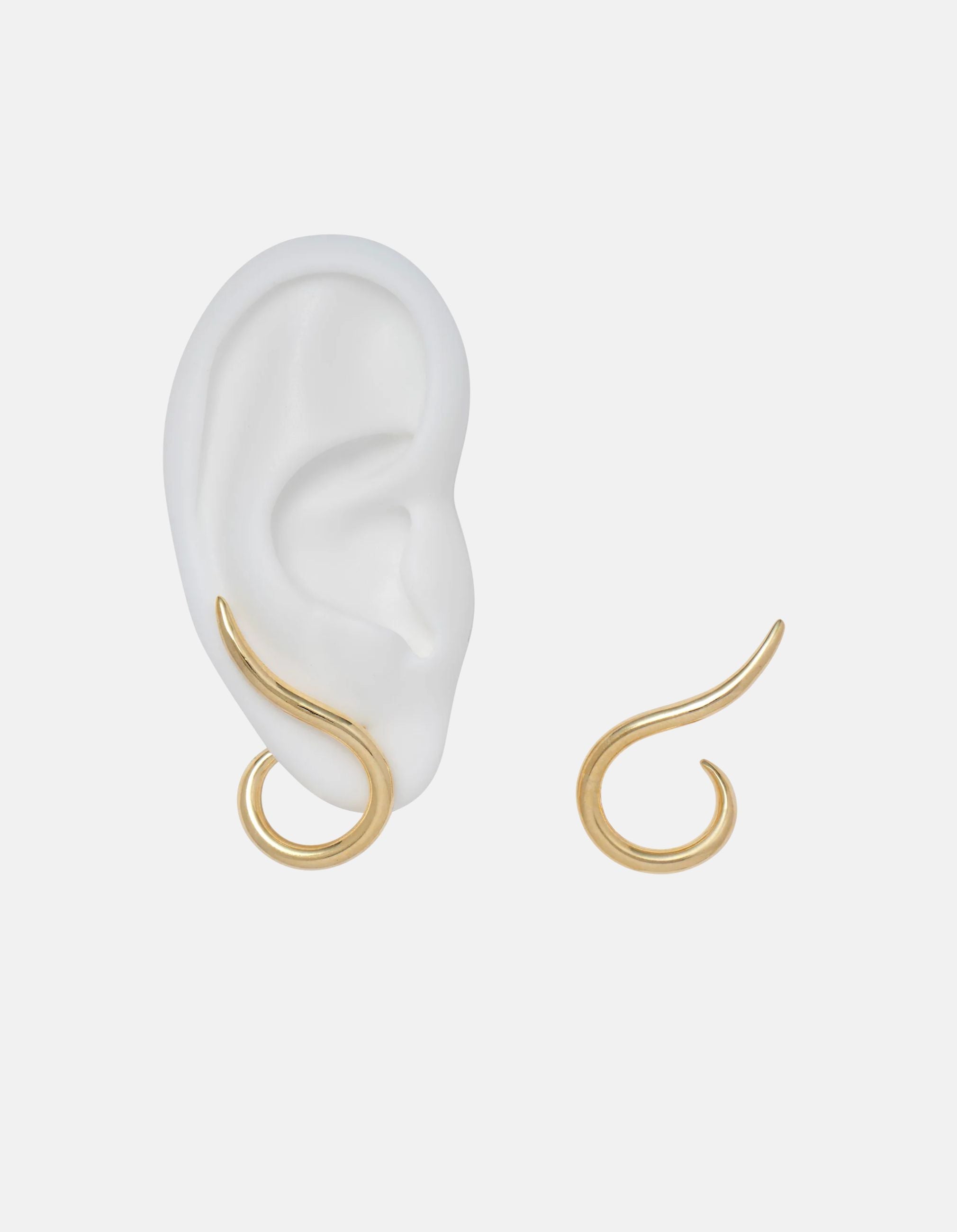 Spindle Earrings in Gold by Lady Grey - At Present Jewelry