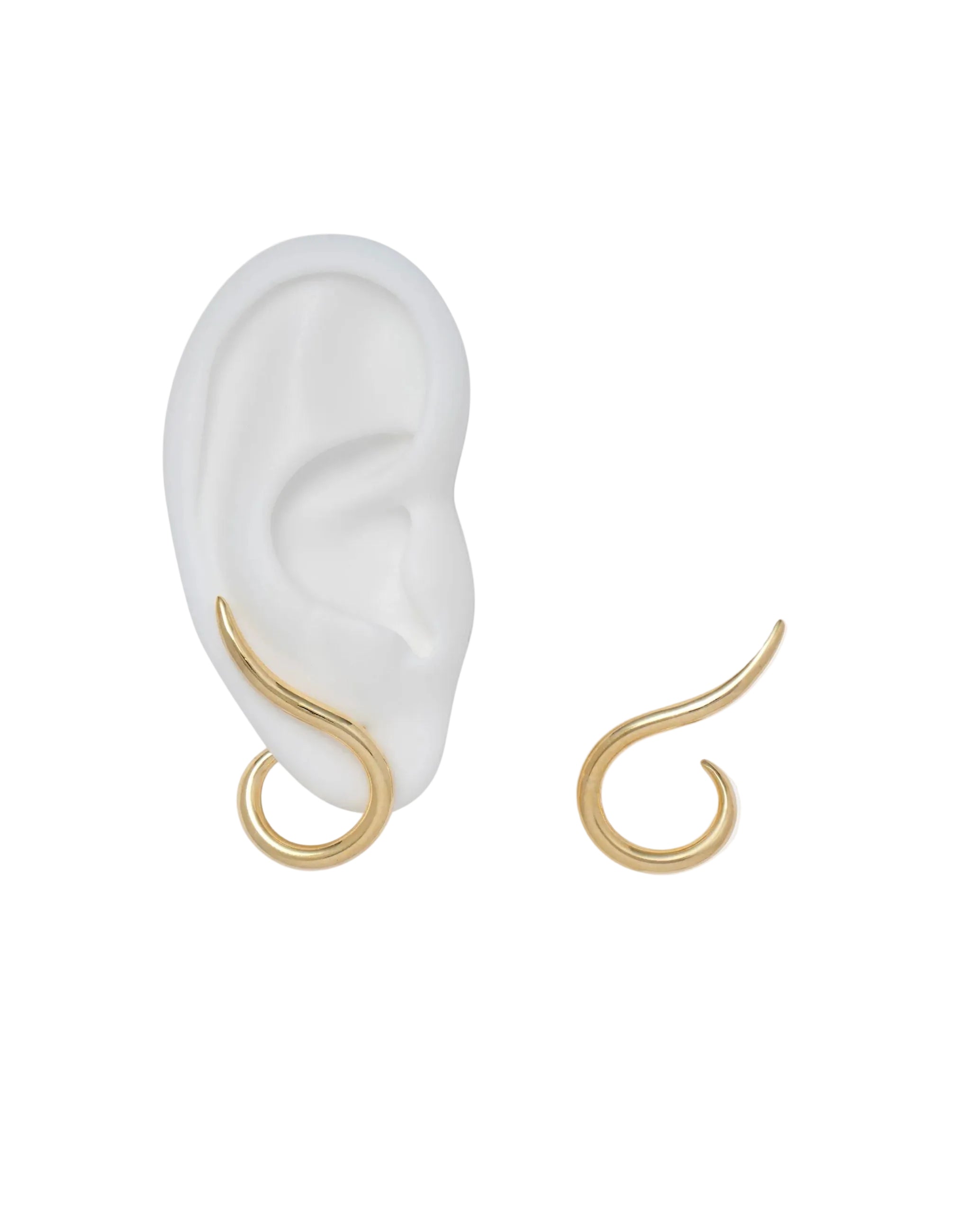 Spindle Earrings in Gold by Lady Grey - At Present Jewelry