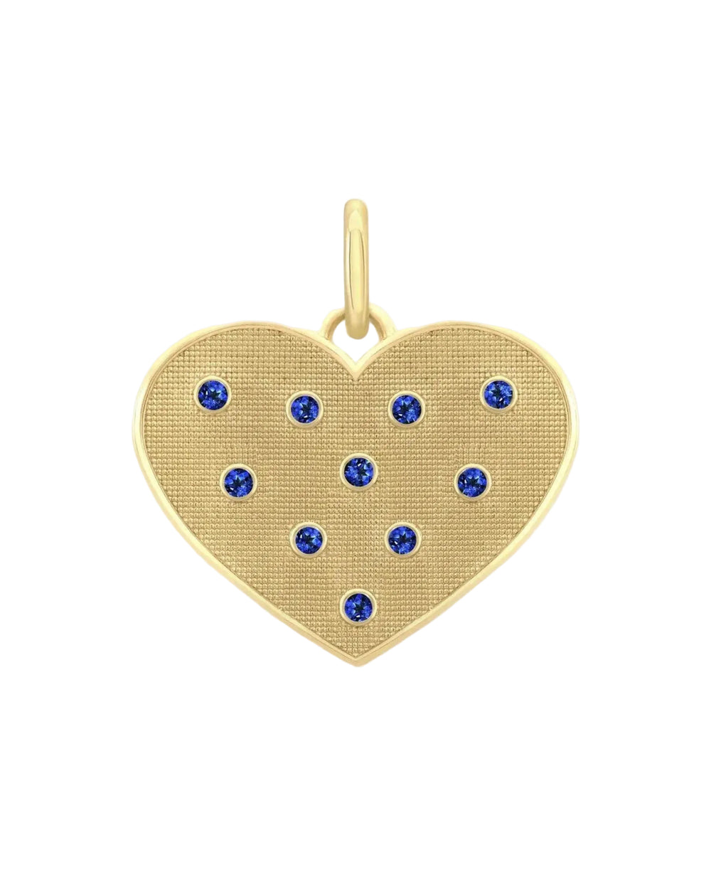 Birthstone Heart Pendant by Alice Pierre - At Present Jewelry
