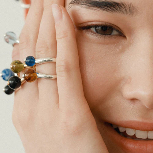 Pea Curve Ring | Small by CLED - At Present Jewelry