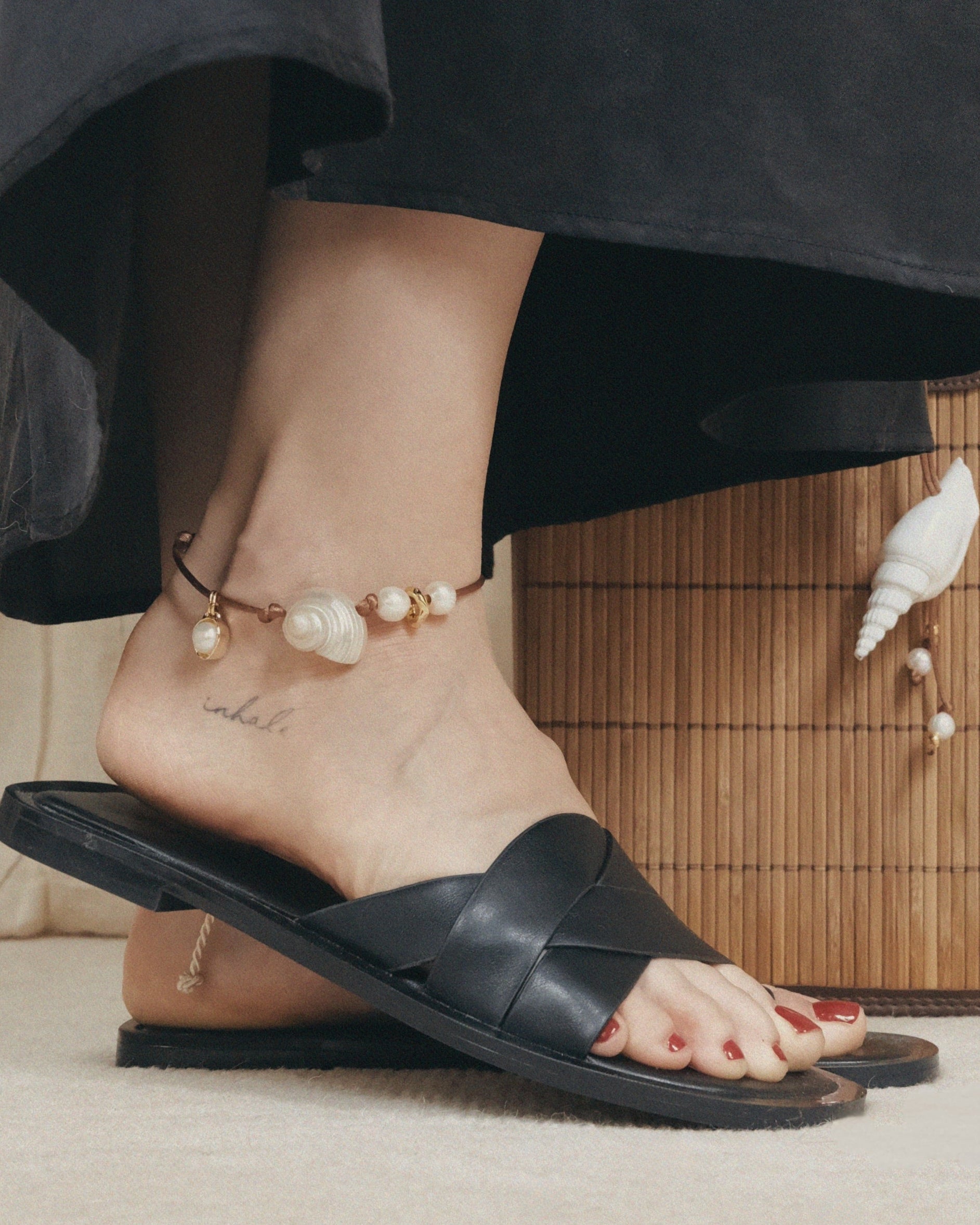 Of the Sea Bracelet & Anklet by Anita Berisha - At Present Jewelry