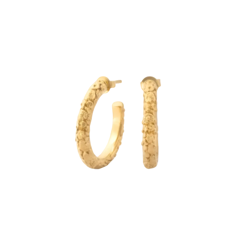 LP Hoops Medium by Carina Hardy - At Present Jewelry