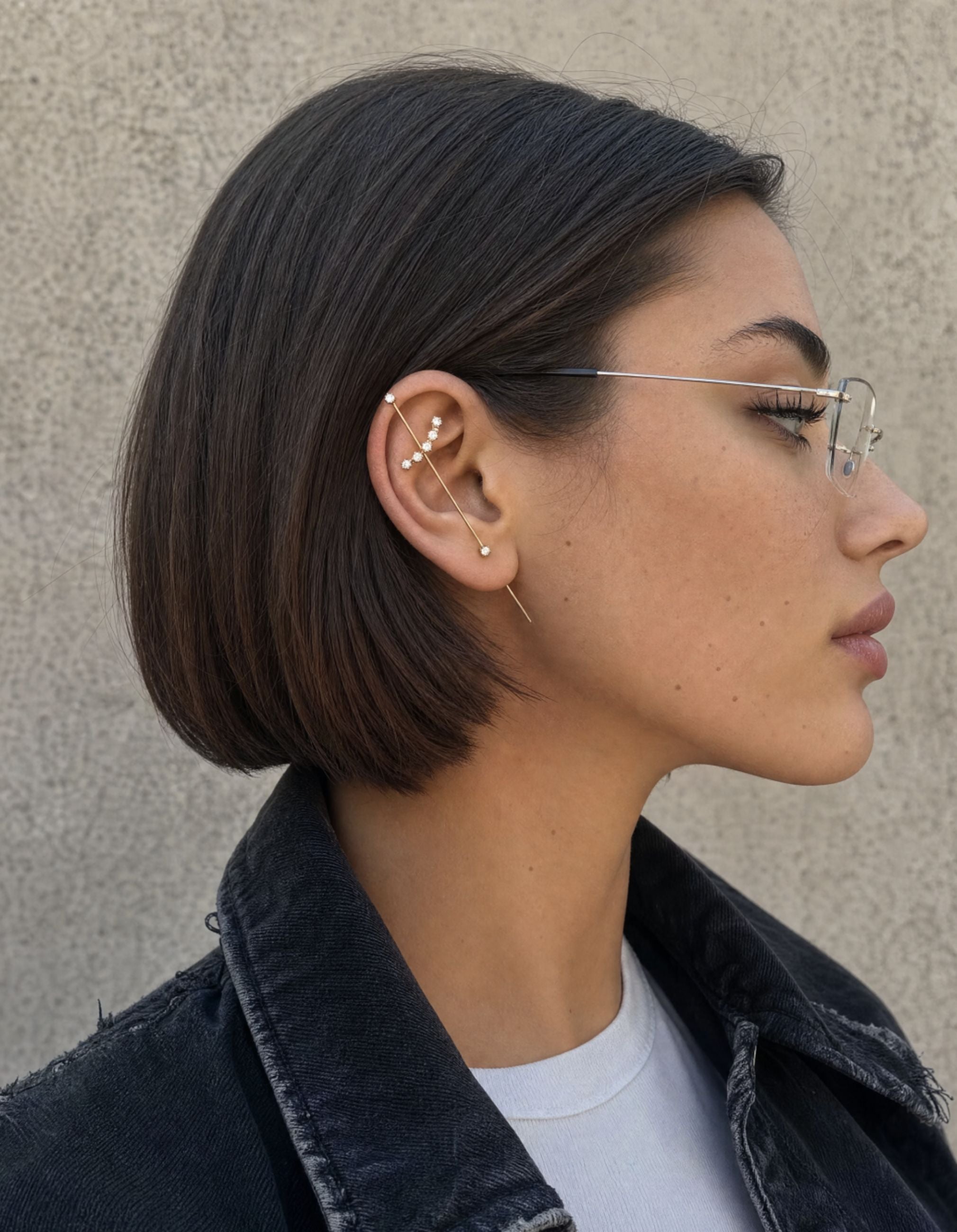 Meridian Needle Earring