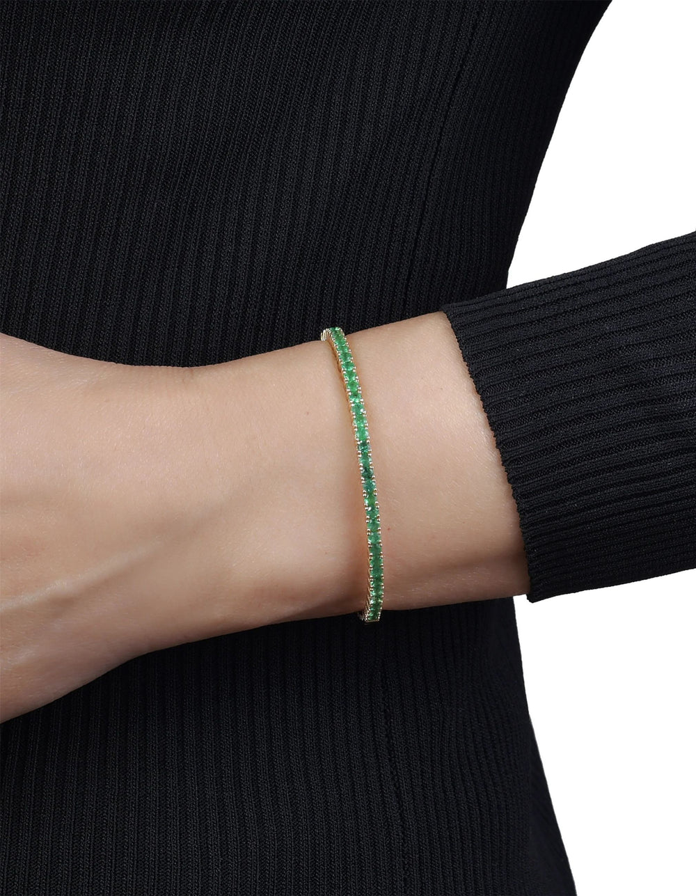 Gemstone Flexible Bangle by Lionheart - At Present Jewelry