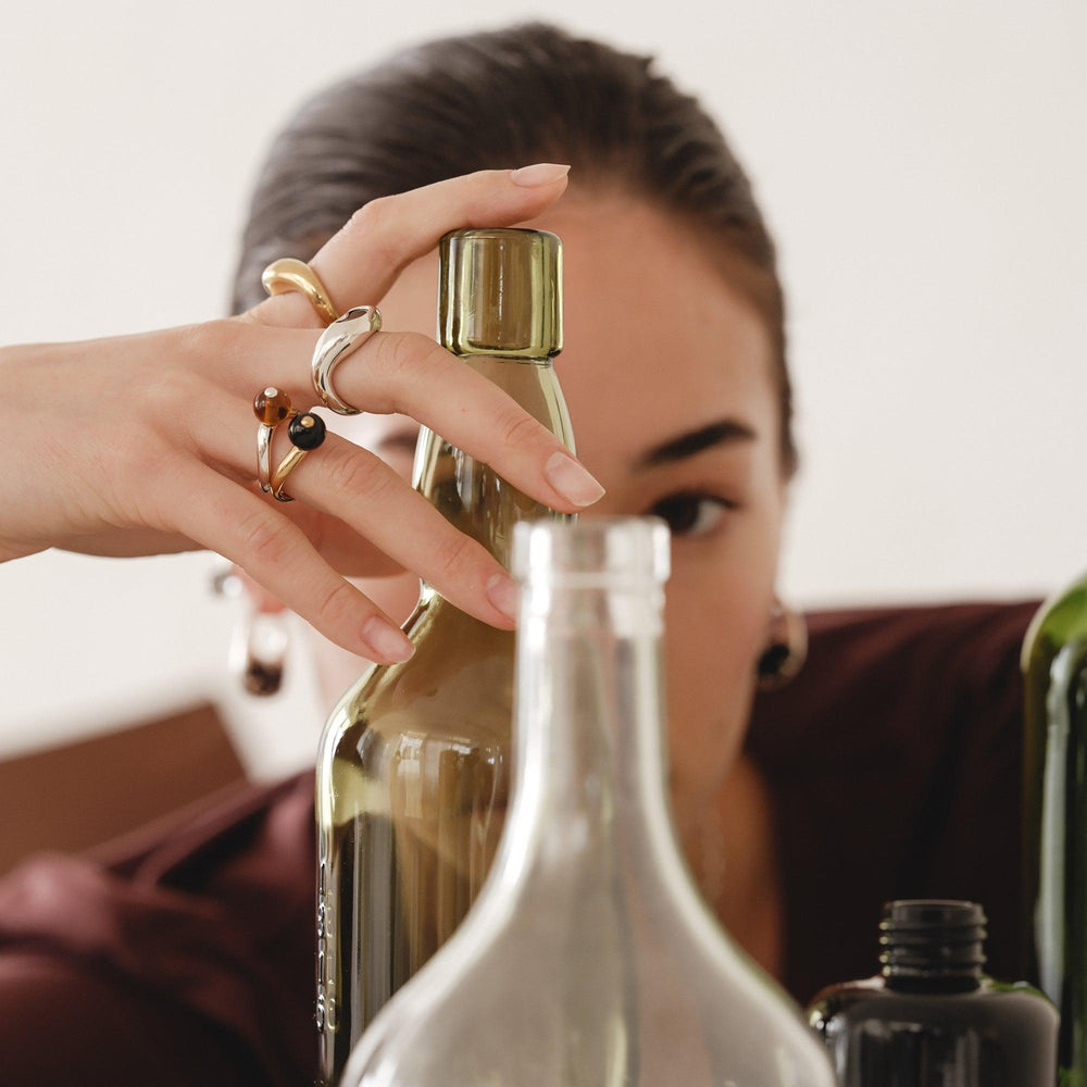 Pea Curve Ring | Large by CLED - At Present Jewelry