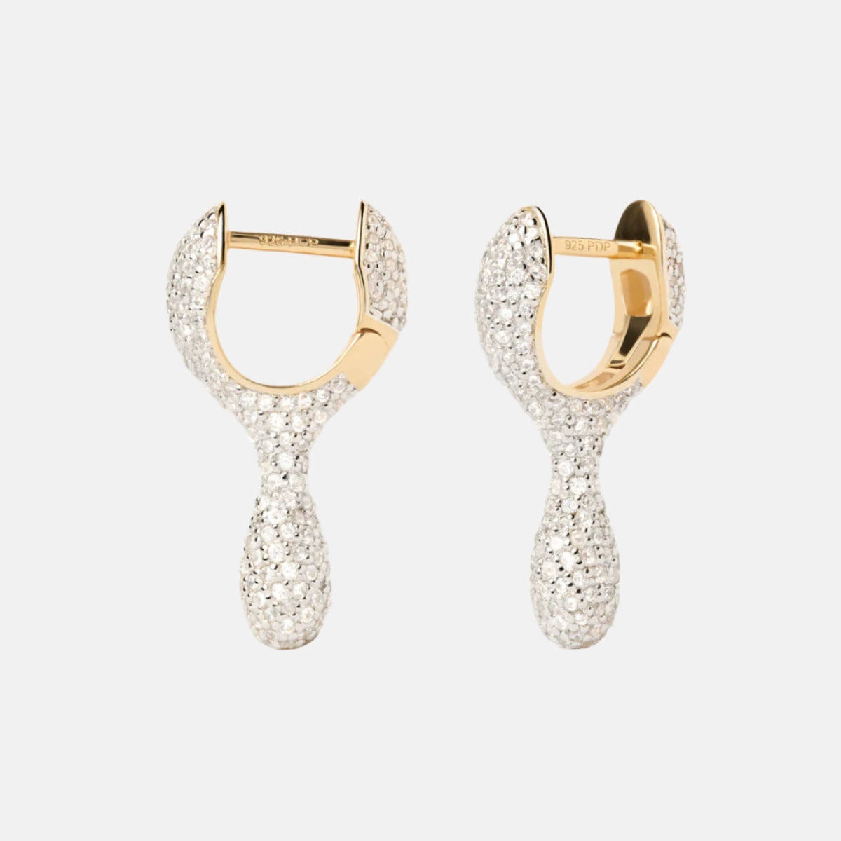 Pavé Ray Hoops by PDPaola - At Present Jewelry