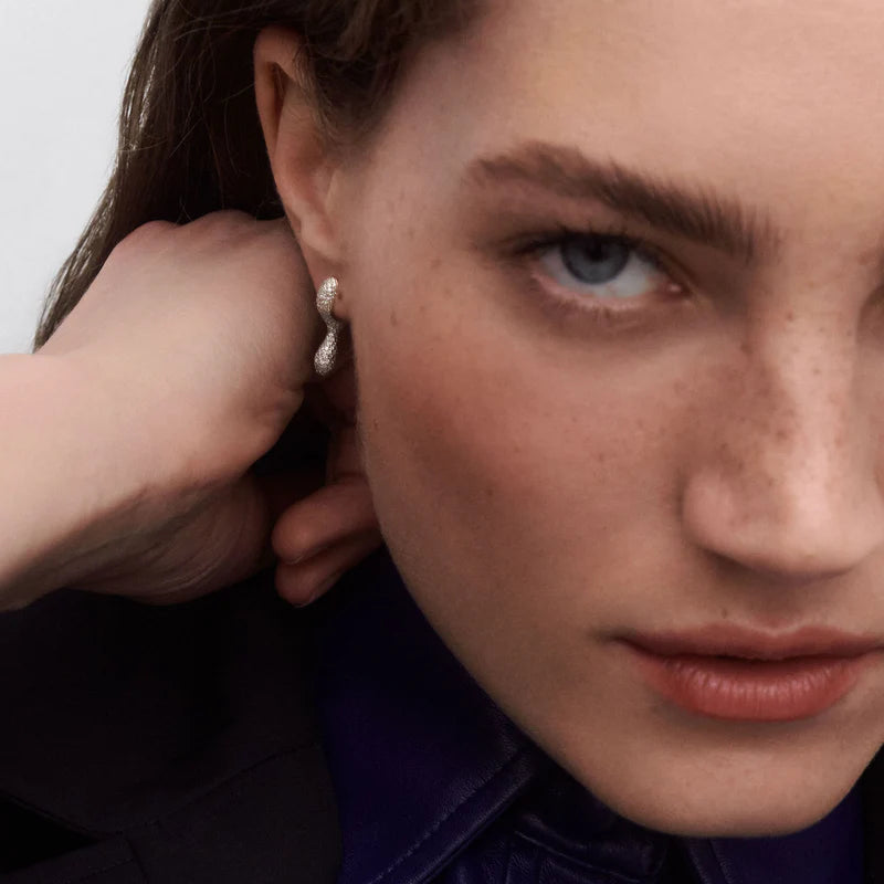 Pavé Ray Hoops by PDPaola - At Present Jewelry