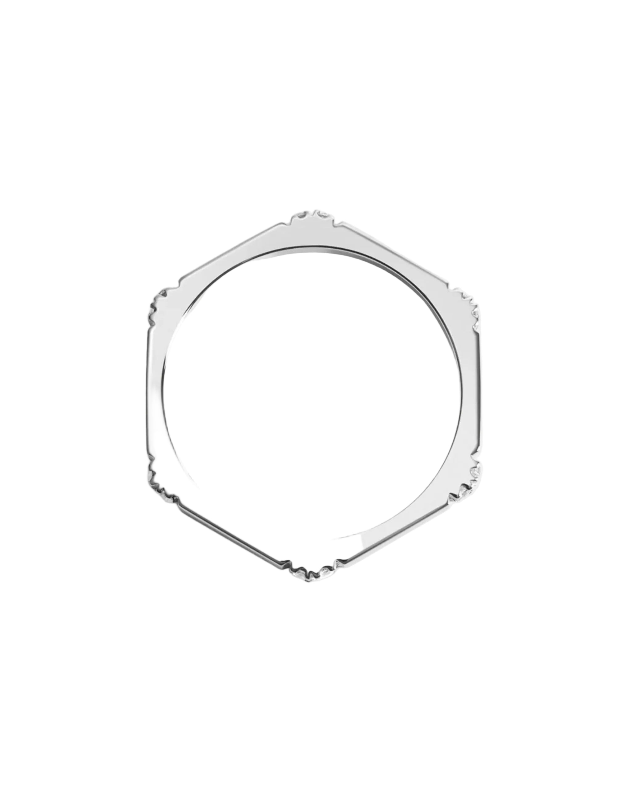 Hex Ring II by Selin Kent - At Present Jewelry