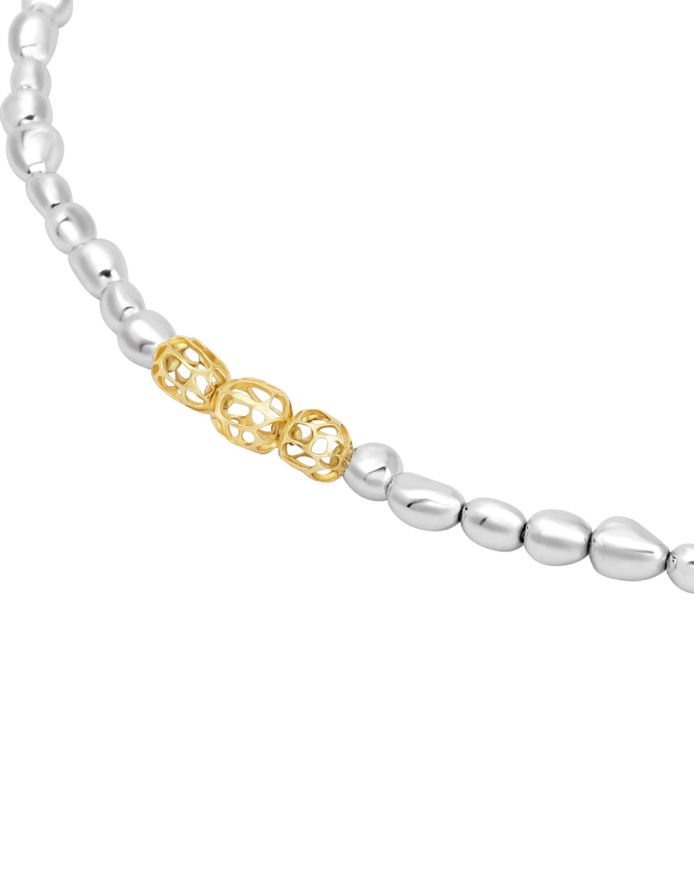 Drops Trio Gold Necklace