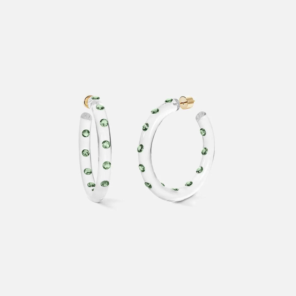 Medium Lucid Hoops by Sarah Noor - At Present Jewelry