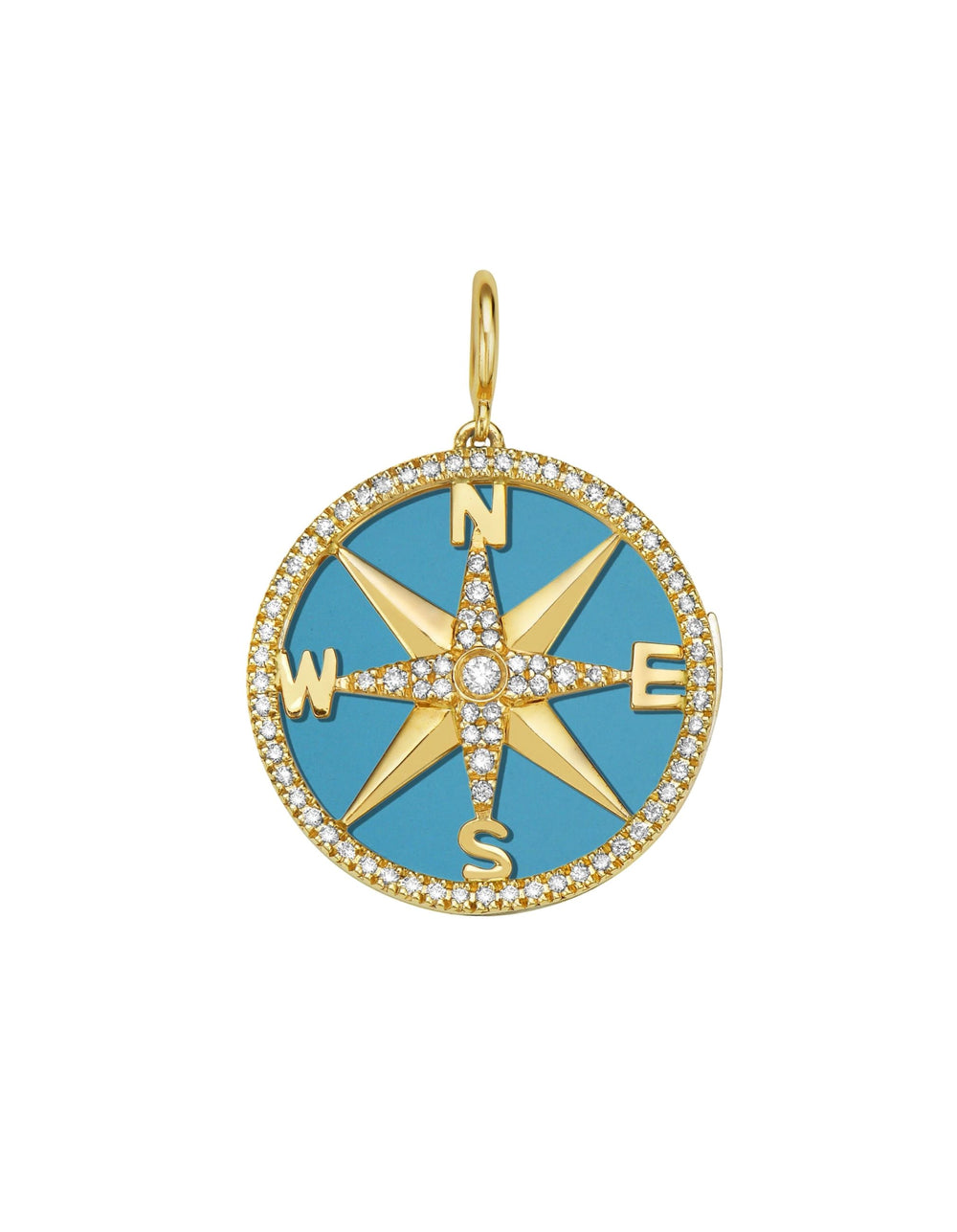 Seasons Compass Interchangeable Gemstone Charm