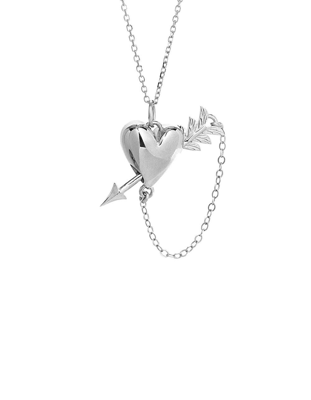 Heart Bound Pendant by Talon Jewelry - At Present Jewelry