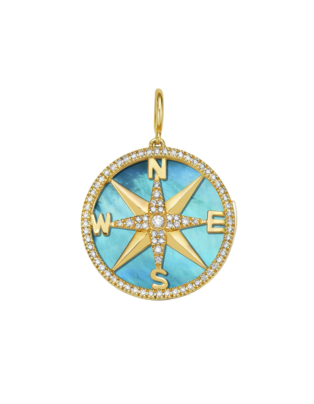 Seasons Compass Interchangeable Gemstone Charm