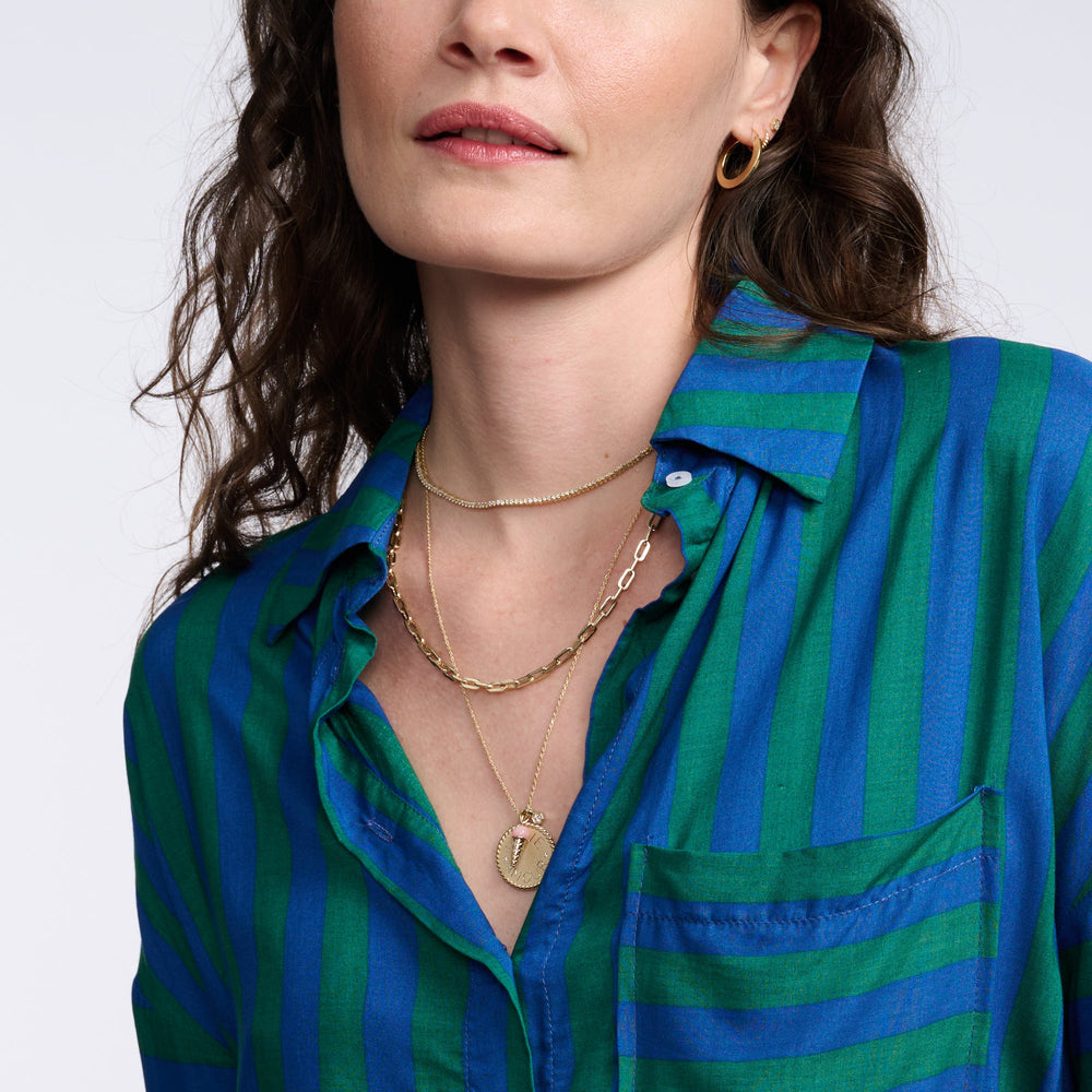 Gemstone Ice Cream Charm by Ariel Gordon Jewelry - At Present Jewelry