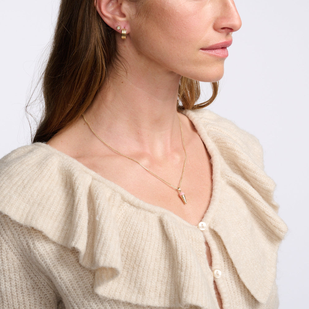 Gemstone Ice Cream Charm by Ariel Gordon Jewelry - At Present Jewelry