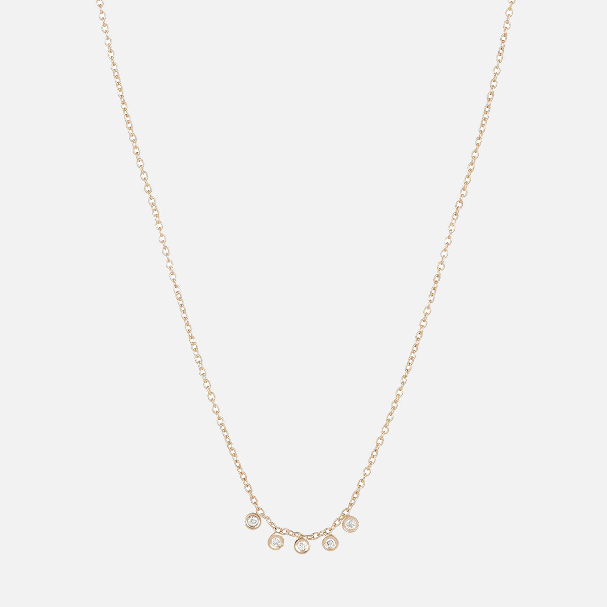 Mini Diamond Dash Necklace