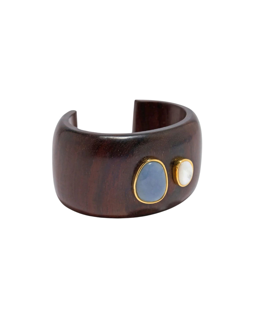 Lanna Cuff in Acacia Wood