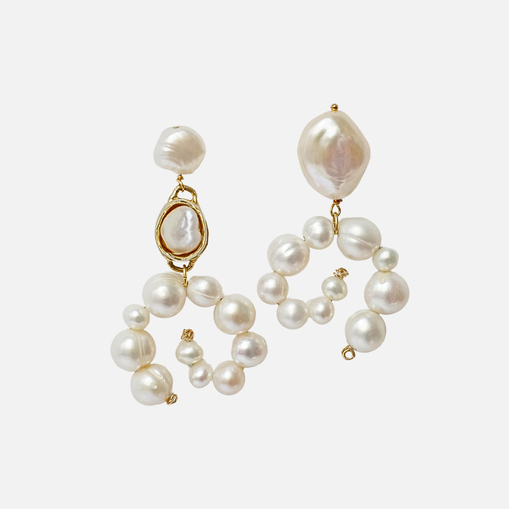 Fibonacci Earrings by Anita Berisha - At Present Jewelry