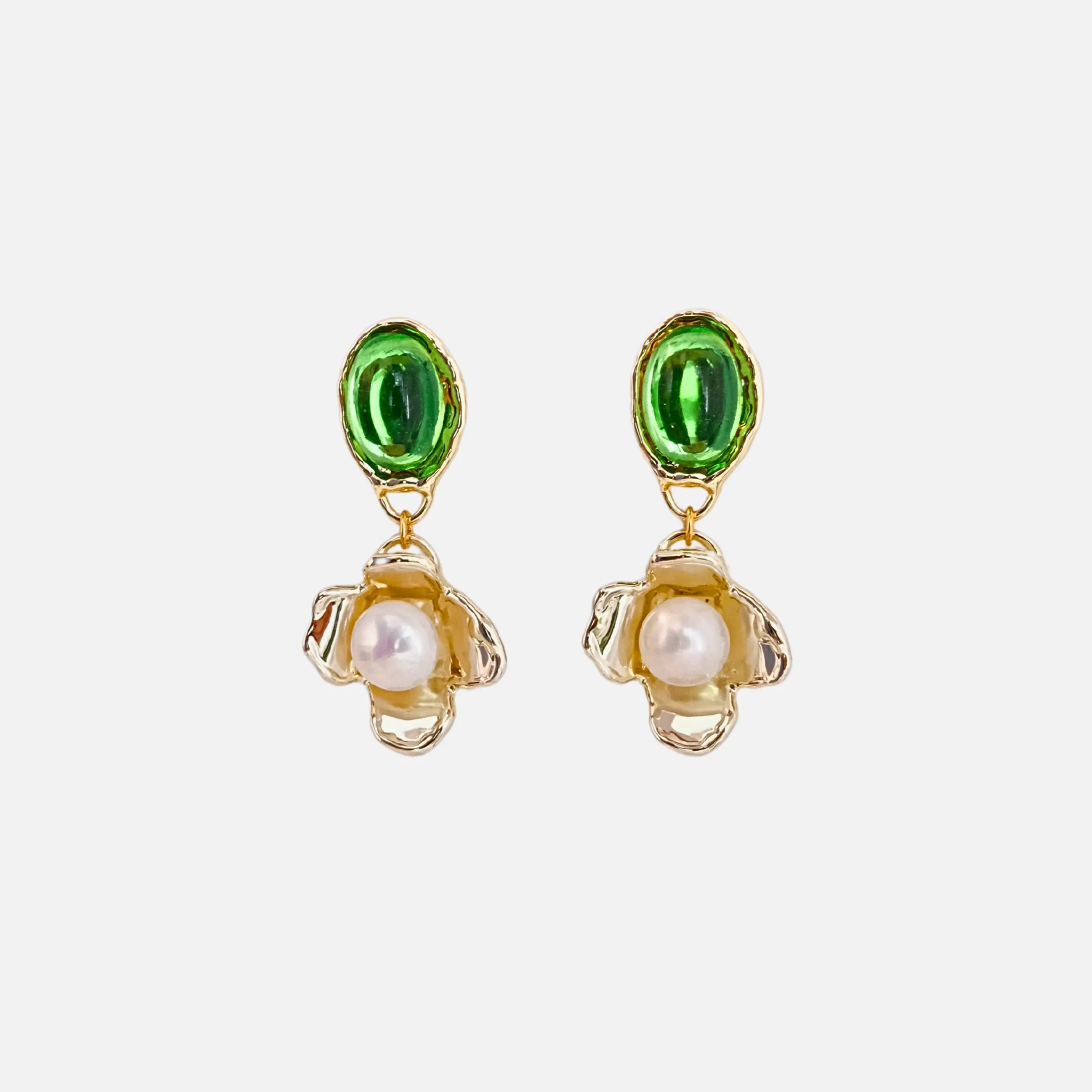 Peridot Earrings by Anita Berisha - At Present Jewelry