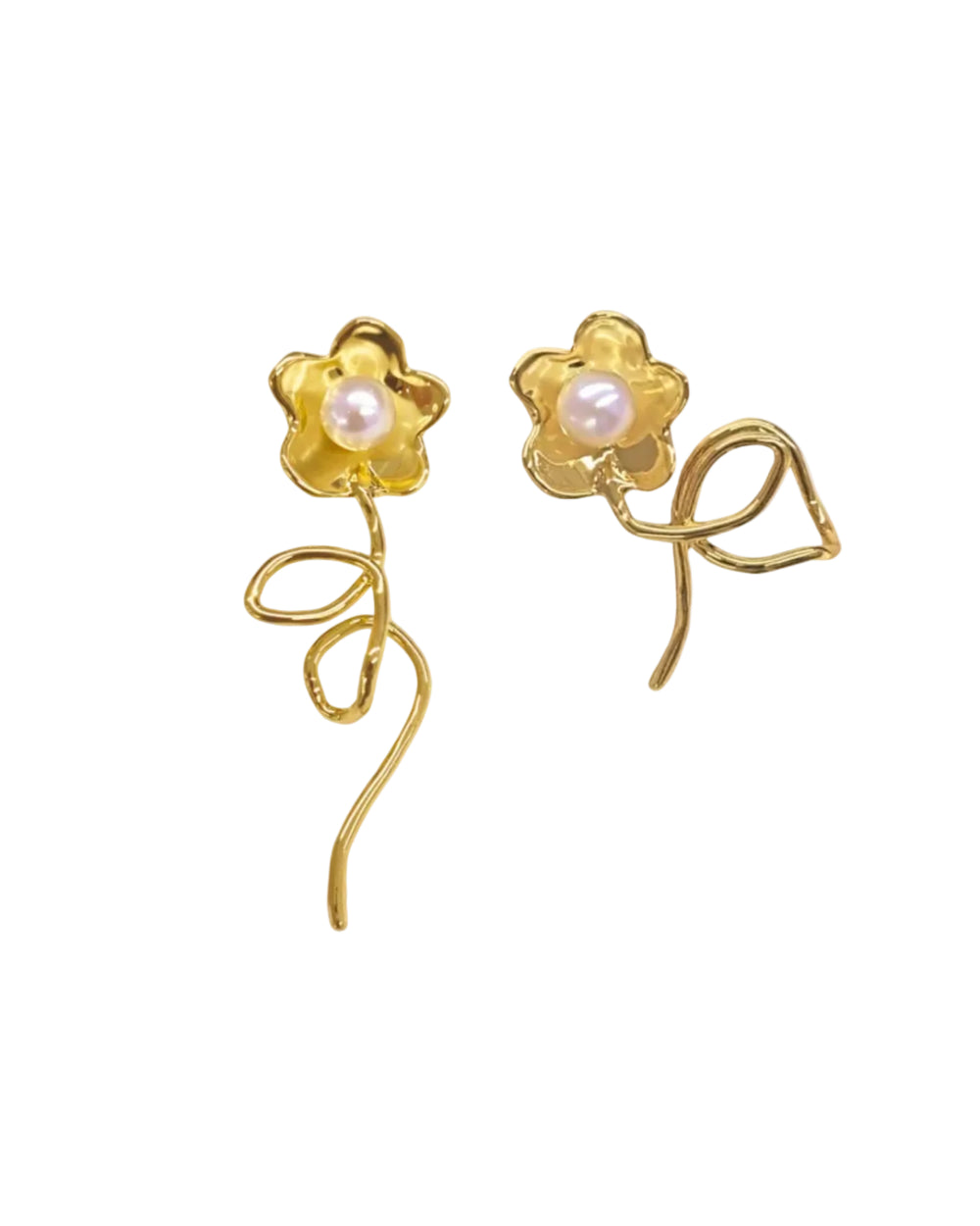Stems and All Earrings by Anita Berisha - At Present Jewelry