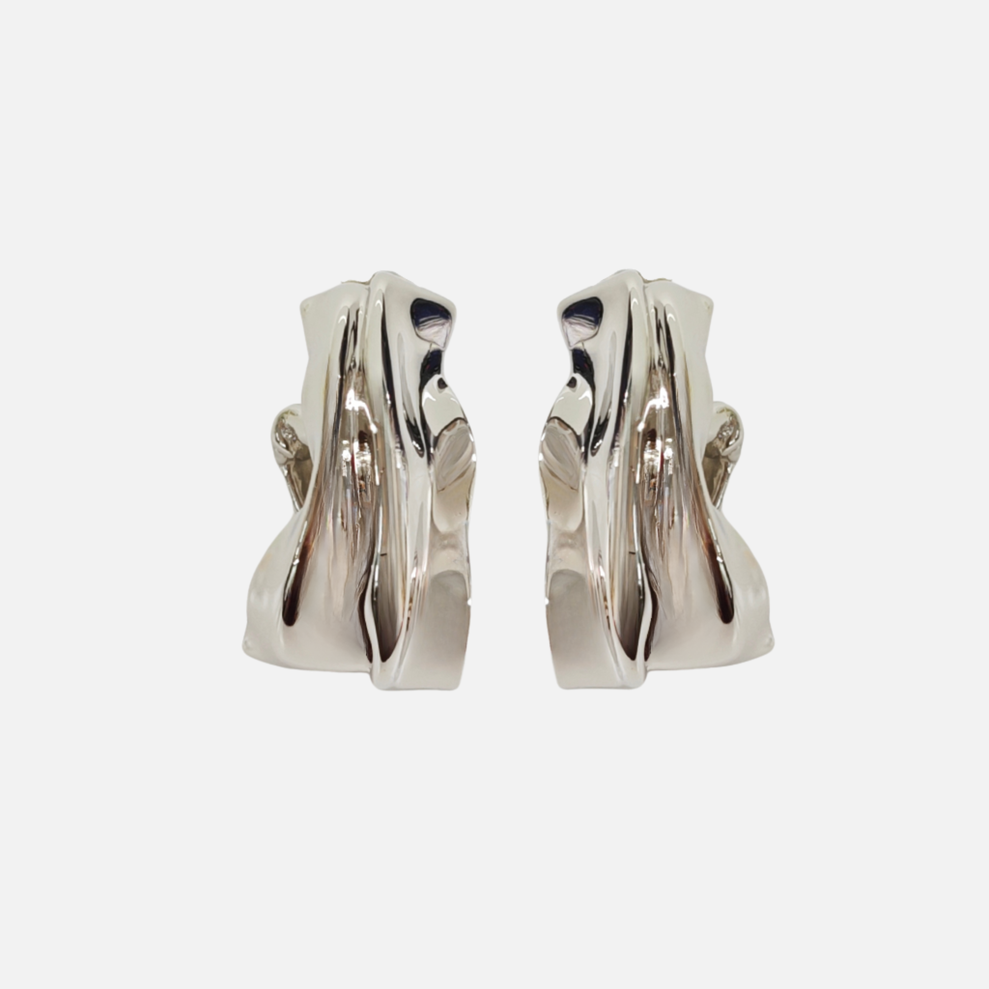 The Big Wave Earrings by Anita Berisha - At Present Jewelry